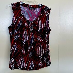 Kasper Separates Multicolored Sleeveless Top PL